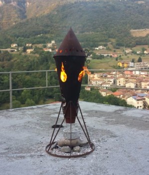 Inceneritore per opere d'arte